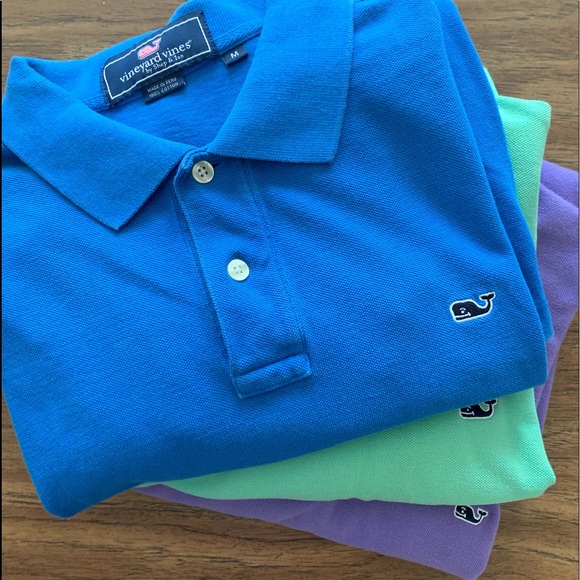 Vineyard Vine’s Pastel Polo Pack. - Picture 1 of 1